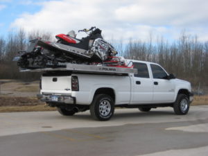 truck and sled deck